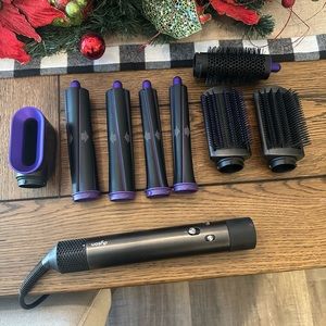 Dyson Airwrap complete set (includes long hair wrap attachments)